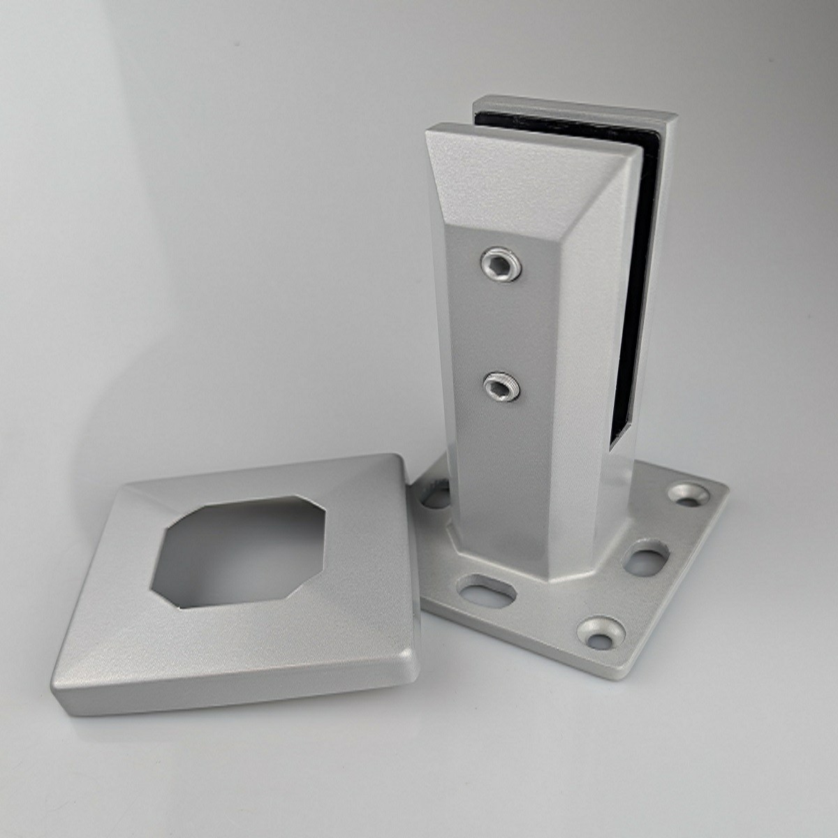 Non Conductive - Base Plated Spigot - Silver Frost 